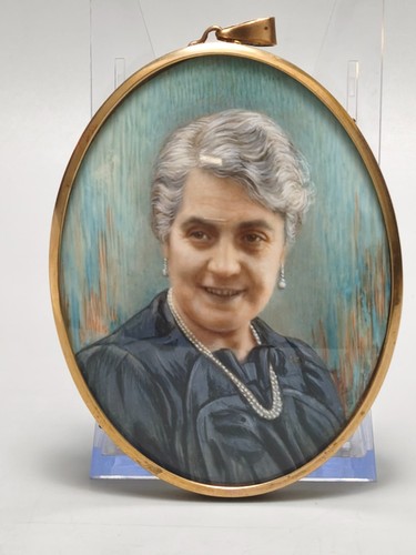 Miniatur portrait einer - miniatur,