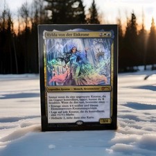 Magic the Gathering Hylda von der Eiskrone Dokomi GER Promo MTG Foil DE