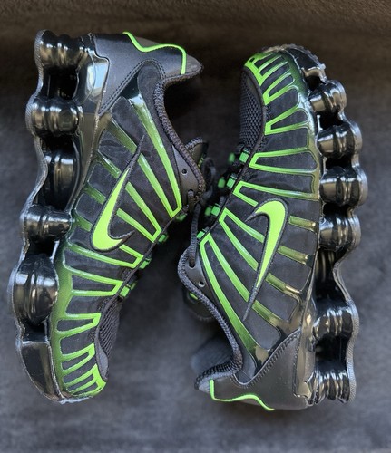 Nike shox black - tl, neon“