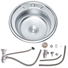 Abwaschbecken 50CM Küchenspüle Edelstahl Einbauspüle Edelstahlspüle ?