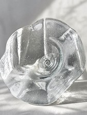 Design glas schale - schale, bubbles