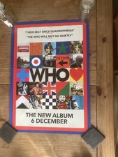 THE WHO RARE 2019 PROMO POSTER