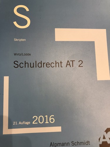 Schuldrecht skript - at,