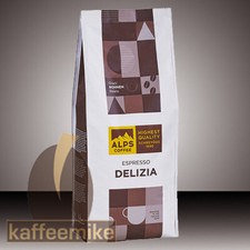 Alps Coffee Delizia Espresso Kaffee 1000g Bohnen