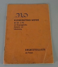 Teilekatalog / Ersatzteilliste ILO Kleinkraftrad - Motor M 50 - 3 PS 