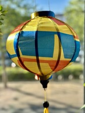 Neu! Gelb Bunt-Lampion