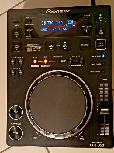 Pioneer cdj 350 usb - pioneer, cd/usb