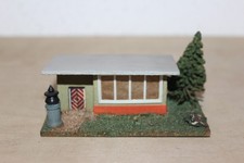 Modellbahn Zubehör H0 Temos, Blockstellwerk, Schrankenwärter, gebraucht