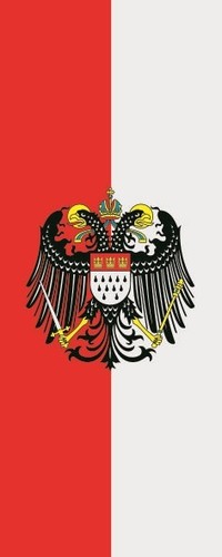 Fahne flagge köln mit - fahne,