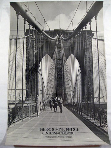 Brooklyn bridge poster - bridge,