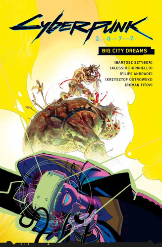 Cyberpunk 2077 comics big - cyberpunk,