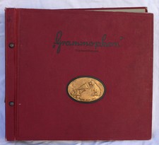 12x "GROSSE STIMMEN AUF KÜNSTLER-SCHALLPLATTE GRAMMOPHON" plus Album 78rpm  A237