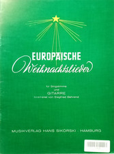 Siegfried Behrend-Europäische Weihnachtslieder-Singstimme und Gitarre - Nr. 1468