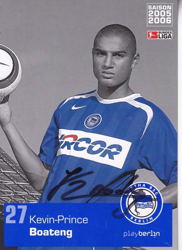 Autogramm kevin prince - -, kevin-prince