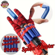 Spiderman Handschuh +5x Nerf