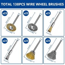 138 Stück Messingbürste