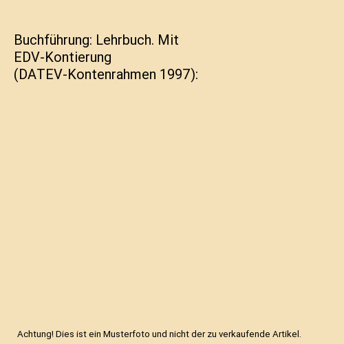 Buchführung lehrbuch mit - buchführung:,