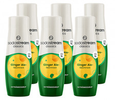 6 x SodaStream Ginger Ale