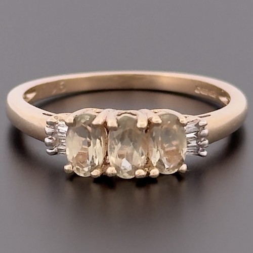Cluster ring gelbgold - cluster-ring, kt
