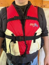 MESLE Schwimm-Weste XS, S, M-L,XXXL, Prallschutz-Auftrieb, rot/weiß