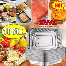 40x Alu-Tropfschalen