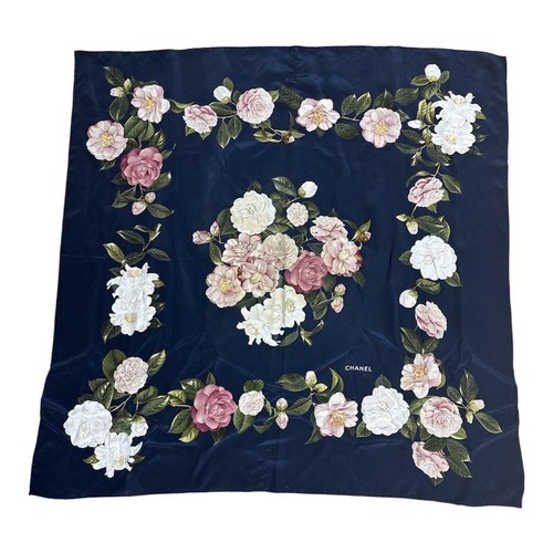 Chanel schal camellia floral - chanel,