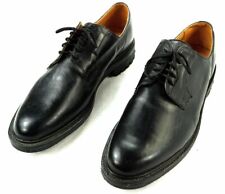 AERO SAM WALKER Halbschuhe Derby Oxford Leder Schwarz 45.5 Made in England