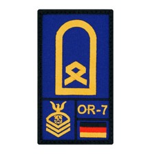 Bundeswehr Rank Patch mit
