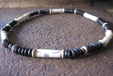 Choker surfer halskette kokos - halskette,