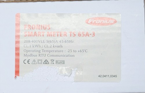 Fronius smart meter - ts, 65a-3