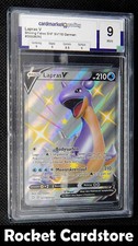 Pokemon Lapras V Shiny Full Art Deutsch SV110/SV122 Shining Fates PSA CMG 9 Mint