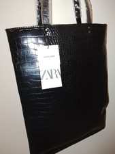Zara Schlangenleder Tasche