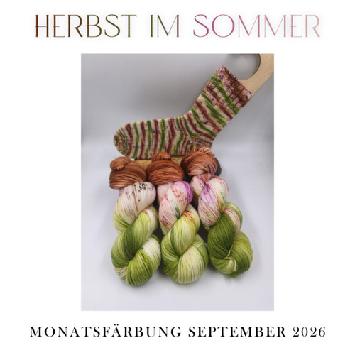 Handgefärbte einöder merino - handgefärbte,