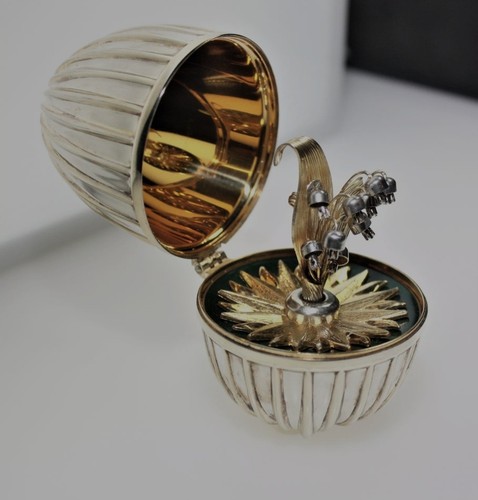 Sterling silber vergoldet - silber, ,