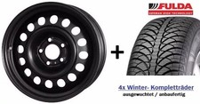 Winterräder Skoda Fabia PJ neues Modell 4x Fulda Reifen 185/65 R15 + Felgen