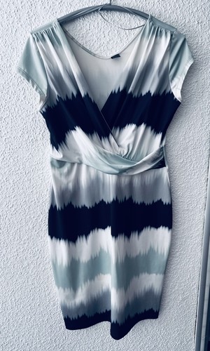 Sommerkleid wickeloptik - sommerkleid, in