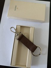 Rolex Schlüsselanhänger Leder Braun schlüssel Anhänger Keyring key holder 