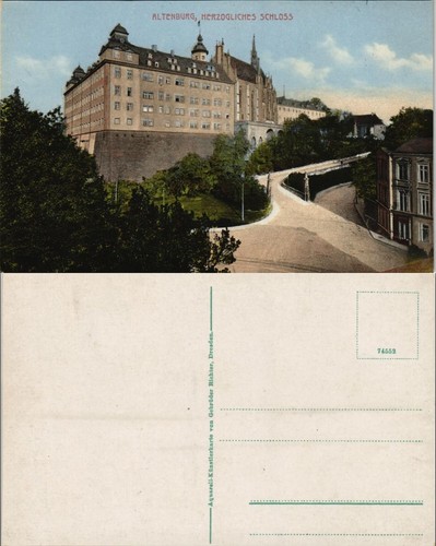 Ansichtskarte altenburg - ansichtskarte,