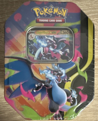 Pokémon mega glurak tin box - mega-glurak, tin-box