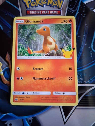 Pokemon glumanda 25 - ,