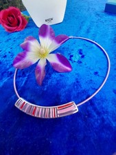 Set Halsreif 46 cm lila