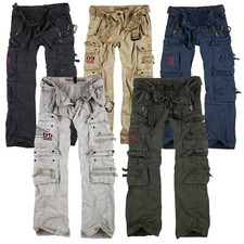 Surplus Raw Vintage Royal Traveler Trousers Premium Cargo Pants Hose Airborne