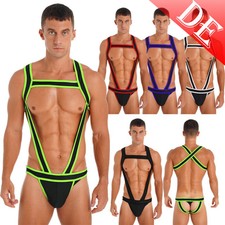 Herren Harness Jockstrap Wrestling Singlet Männerbody Bodys Bulge Pouch Jumpsuit