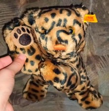 Steiff Leopard Baby 064142 Naturgetreu - Super weich! TOP! RARITÄT! 32 cm