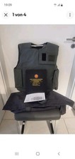 Kugelsichere Weste Level 3A Gr: M-XL Mit Panzerplatte,Tasche Gebrauchsanweisung