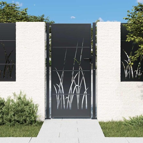 Gartentor gras design - gartentor, gras-design