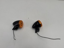 Harley-Davidson Softail Universal Bullet Blinker 3 in 1 schwarz hinten OEM