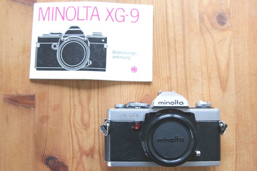 Minolta xg9 body - xg, 9;