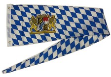 Bayern Flagge mit Wappen