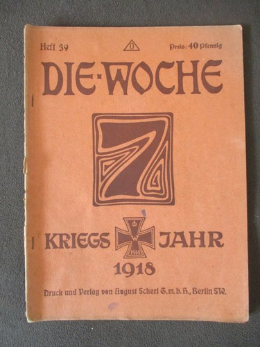 Die woche 1918 ernst udet - woche,